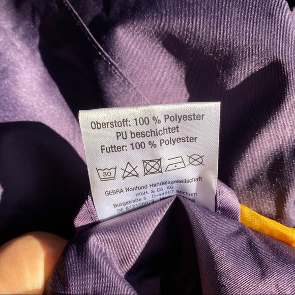 ☔️ CECILIA CLASSICS PURPLE HONEY LONG RAIN COAT! - Picture 14 of 16